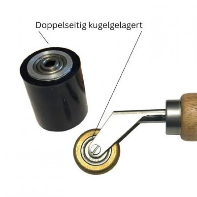 Silikon-Kombi-Andrückrolle & Eckenroller PROFI zur EPDM-Verarbeitung